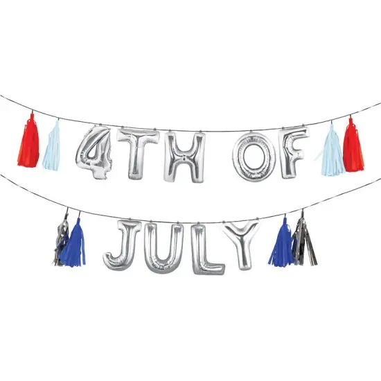 4TH JULY BALLOON GARLAND KIT {1}