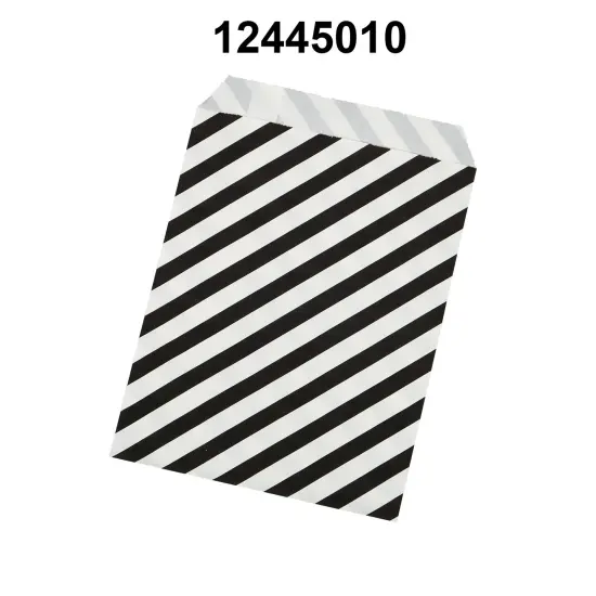 Diagonal Stripes Merchandise Bags 3 1/4" x 5 1/8" {3}