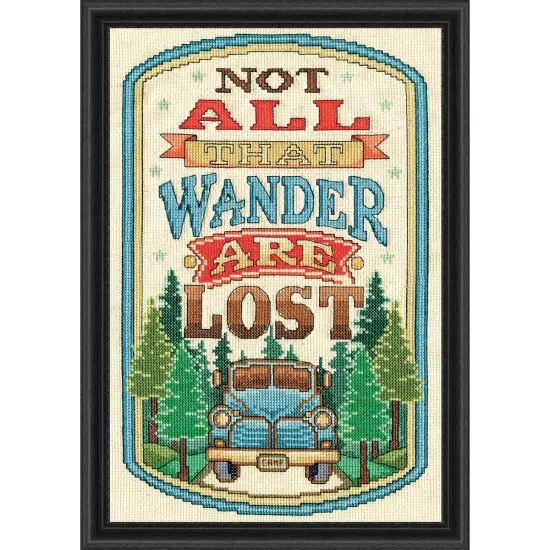 Design WorksAll that Wander Counted Cross-Stitch Kit Multi {1}