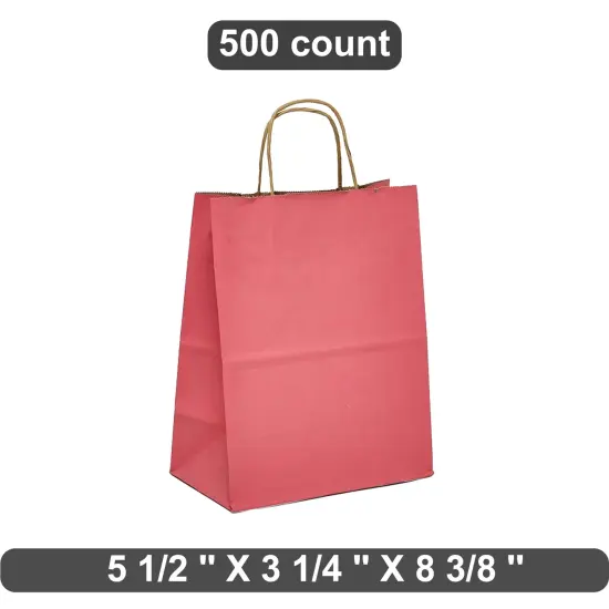 Classic Kraft Tinted Paper Bag 5.5" x 3.25" x 8.375" {1}