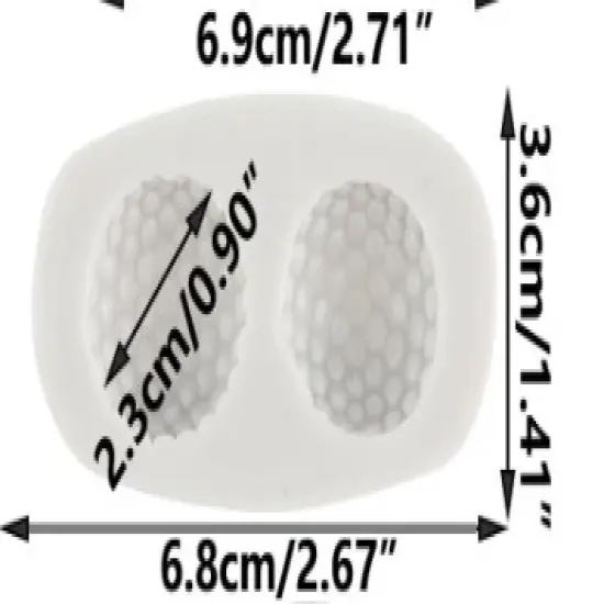 GOLF BALLS SILICONE MOLD {2}