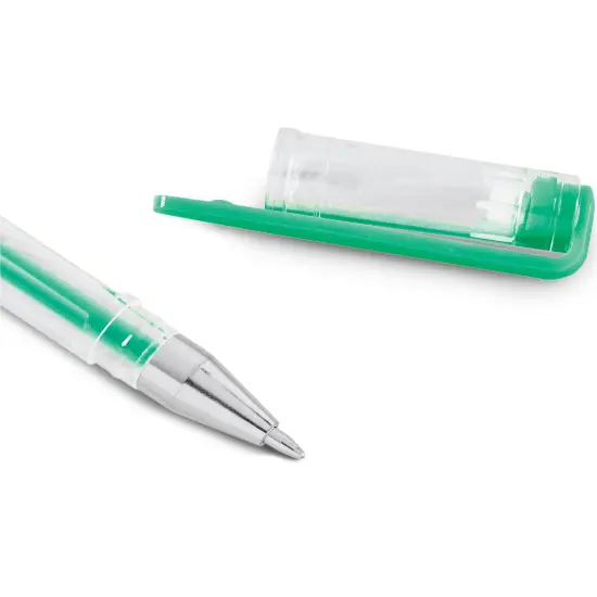 Collections Etc Colorful Gel Pens with Travel Case - Set of 100 {5}