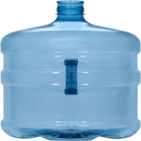 5 Gallon Plastic Crown Cap Reusable Water Bottle Container {5}