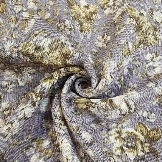 1 Yard Soft Dune Rayon Crepon Crinkle Fabric Apparel Textile 50/52 Inches Wide {1}