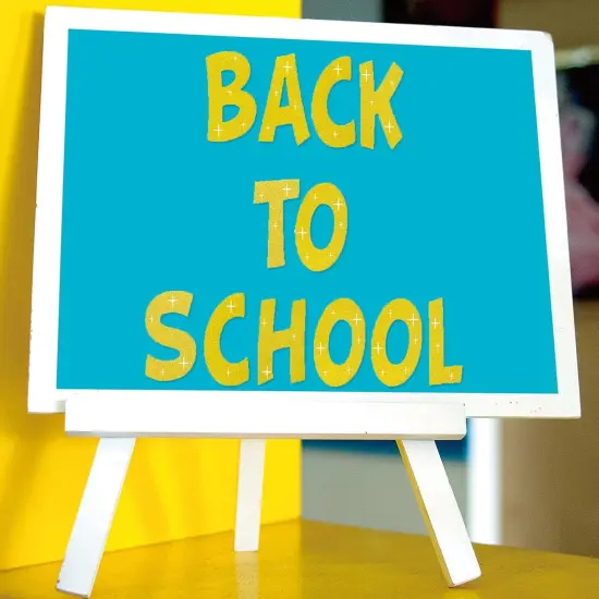 260 PCS Bulletin Board Letters 4 Inch Glitter Large Sticker Letters {4}