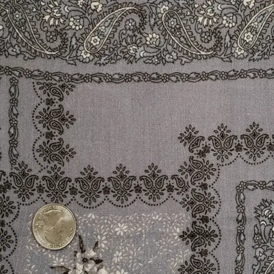 1 Yard Rayon Crinkle Fabric in Dune Lightweight 50/52" Wide Textured Crepon {2}