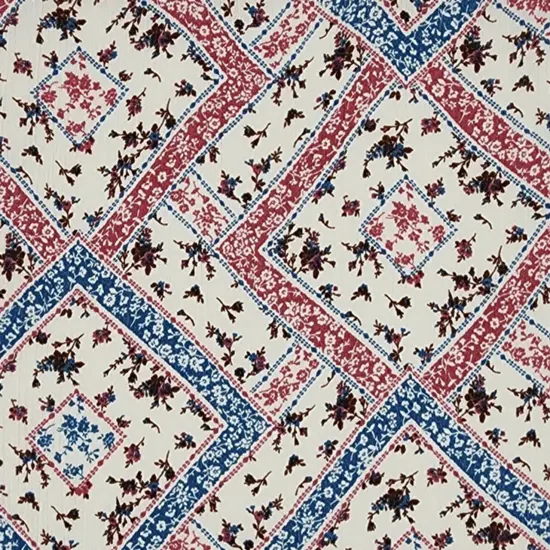 1 Yard Rayon Crinkle Spring Blue Fabric 50/52" Wide, Lightweight Apparel Textile {2}