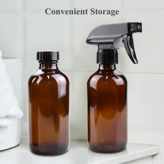 Glass Spray Bottles, 2 Pack {2}