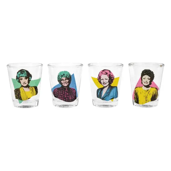 The Golden Girls 2oz Shot Glass Set of 4 {1}