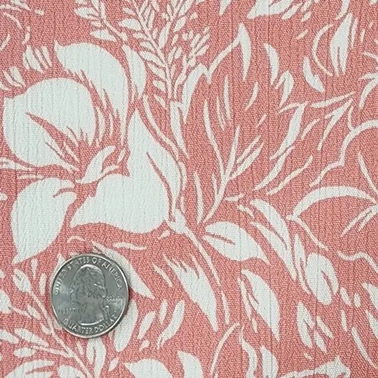 1 Yard Rayon Crinkle Fabric 50/52" Wide, Lightweight Canyon Sunset Crepon for Apparel {3}