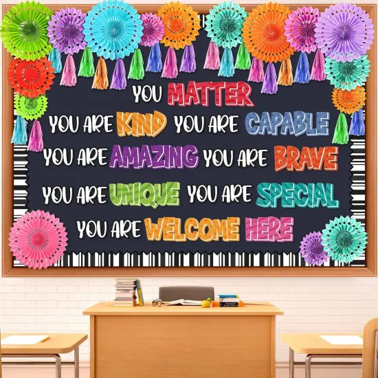 70 Pcs Motivational Bulletin Board Set {1}