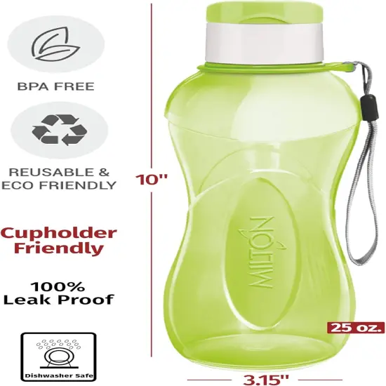 4-Pack Sports Water Bottle (Pastel) {4}