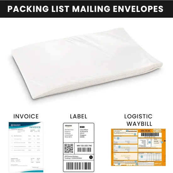 Shipping Label Sleeves 500Pcs {2}