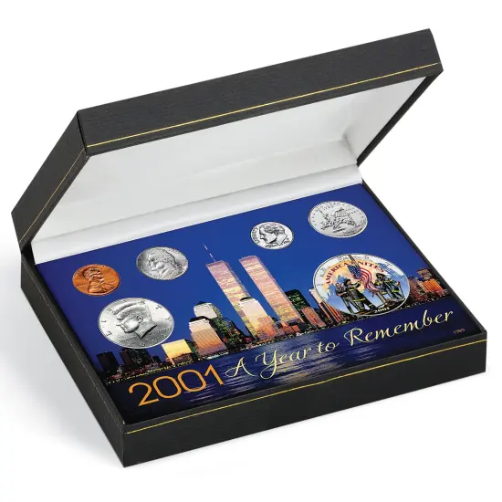 Collections Etc 2001 A Year to Remember Collectible Coin Set {2}