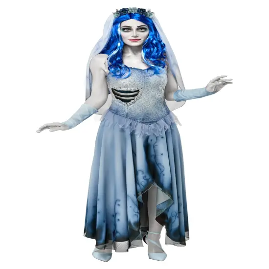 Tim Burton's Corpse Bride Emily Women's Costume {1}