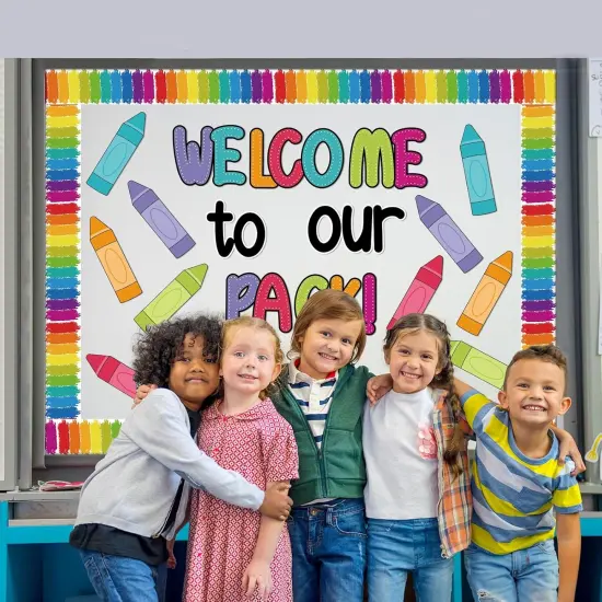 63PCS Classroom Bulletin Board Decorations Set {3}