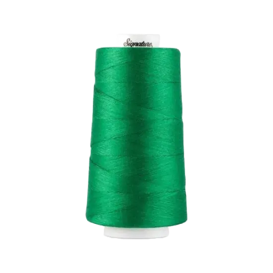 1 Pack of Kelly Green Spools Sewing Thread All Purpose Overlock Cone Durable 6000 Yard {1}