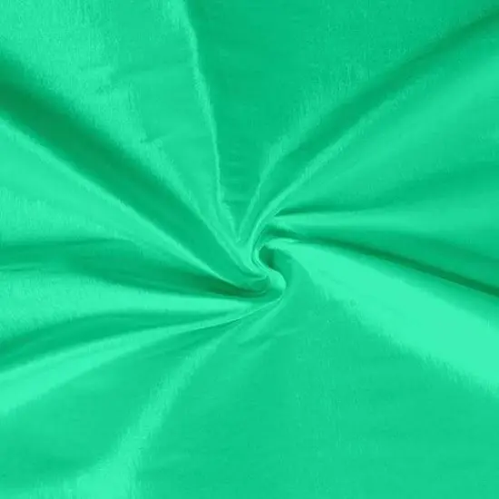 1 Yard 60" Wide Mint Stretch Taffeta Fabric Solid Satin Polyester for Dresses, Bridal Gowns & Crafts {1}