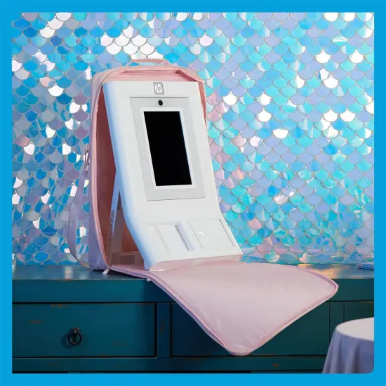 HP Premium Carrying Padded Storage Case w/Removable Shoulder Strap for Sprocket Photobooth (Pink) {6}