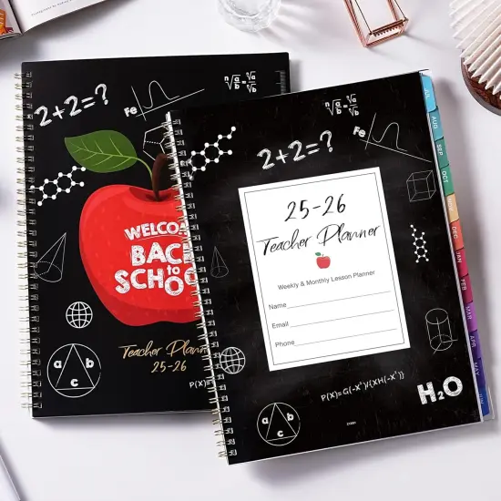 Teacher Planner 2025-2026 - 9'' x 11'' {2}