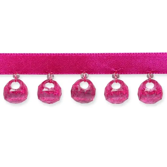 5 yards of Reese Beaded Fringe Trim | 5 yard cut Black {2}