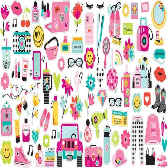 Bella Blvd Cardstock Ephemera-Icons, Teen Vibe Caitlyn {3}