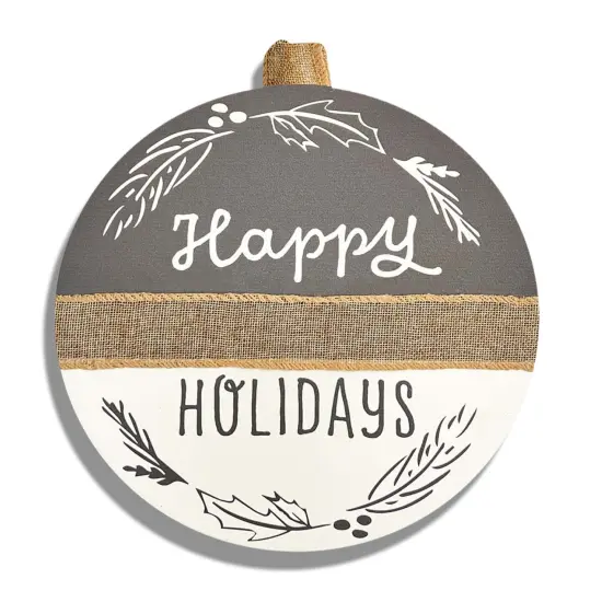 Happy Holidays Door Hanger {1}