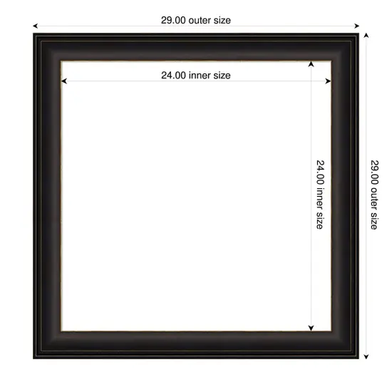 Trio Framed Dry Erase Magnetic Board Oil Rubbed Bronze {4}