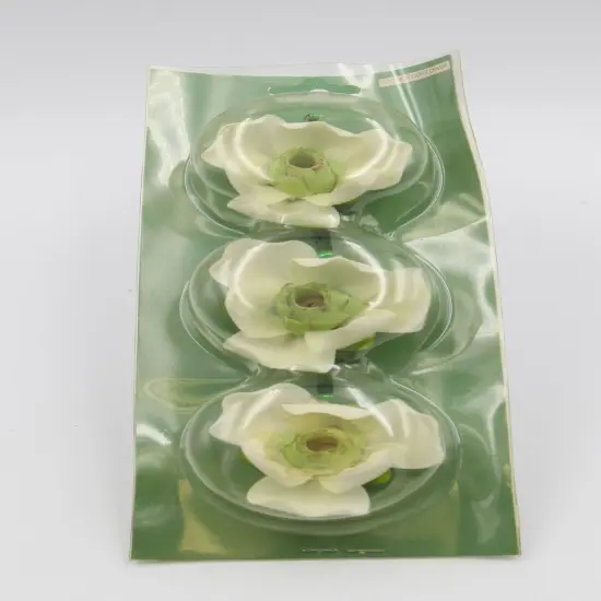 Ceramic Magnolia Flower Light Covers-Set of 3, Home Decor, Wedding Decor, Romantic Decor, Gift for Her, Gift for Mom {4}