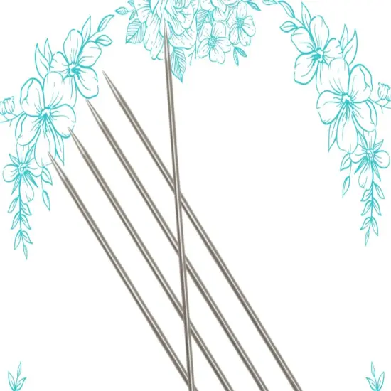 HiyaHiya 6" SHARP Double Point Set with Nirvana Case - Sizes US 1 to 9 {1}