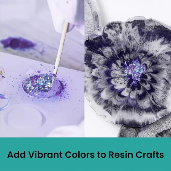 Chunky Glitter for Resin Crafts {5}