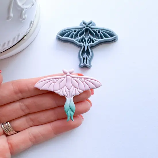 LUNA MOTH | GARDEN | CLAY CUTTERS {3}