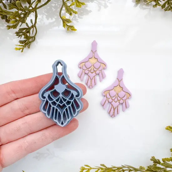 MOSSBOUND DANGLE | ENCHANTED | CLAY CUTTER {2}
