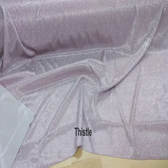 1 Yard Glitter Lurex Stretch Mesh Fabric Iridescent Shine, 55/56" Wide Polyester Spandex Magenta {3}