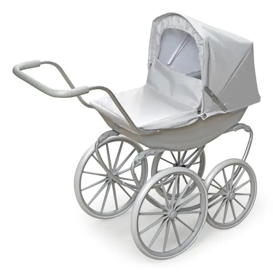 Badger Basket London Doll Pram - Executive Gray {1}