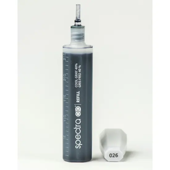 Spectra AD Marker Refill for Gray Color Family Markers, 25ml, 1 Each Cool Gray 40 {2}