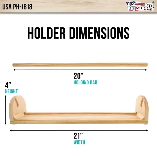 18 inch Wooden Tabletop Paper Holder & Dispenser {3}