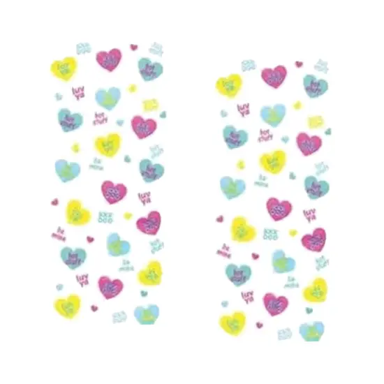 Large Conversation Heart Favor Bags 20 Pack {4}