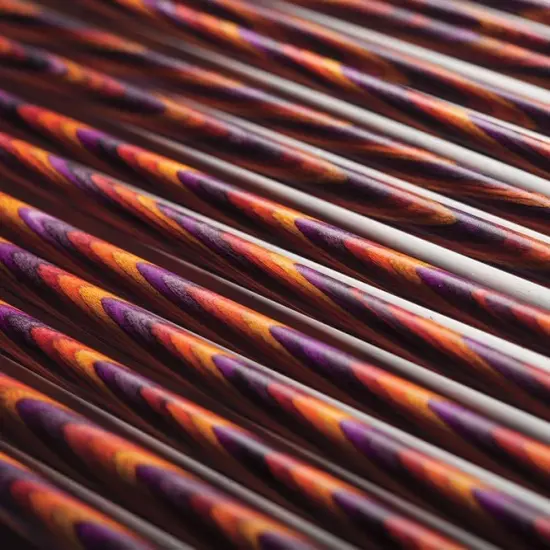 Crochet Wood Crochet Hook Set - US E-K (Radiant) {4}