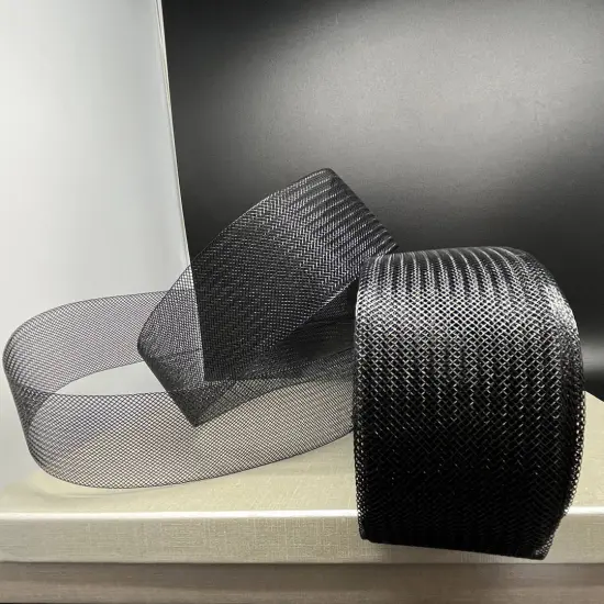 1 Yard Horsehair Braid Trim Stiff Crinoline Webbing for Dresses, Hats & Costumes 100% Nylon 2" Wide Ivory {2}