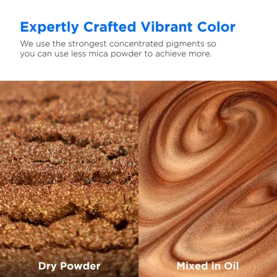 Rolio - 1 Jar Mica Powder (Terracita) - 50g / 1.8 oz {2}