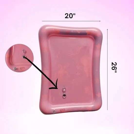 4E's Novelty Water Mat for Babies - Inflatable Tummy Time Water Mat for Sensory Development, Baby Play Mat {5}