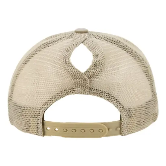 Infinity Her&reg; Women's Washed Mesh Back Cap Khaki/ Camo {2}