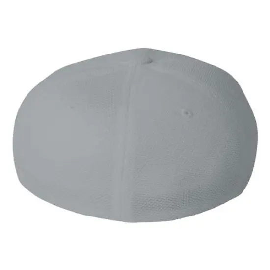 Flexfit&reg; Cool & Dry Pique Mesh Cap Grey {2}