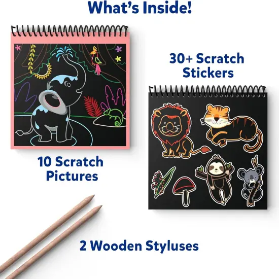 Scratch Art Book for Kids {1}
