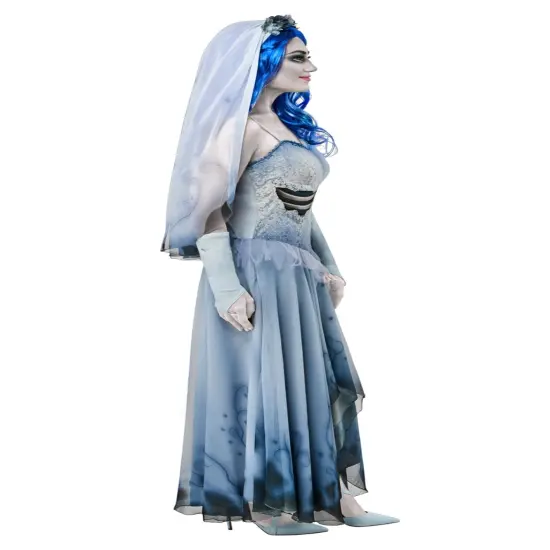 Tim Burton's Corpse Bride Emily Women's Costume {6}