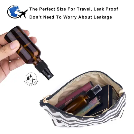 Small Amber Glass Spray Bottles - 18 {3}