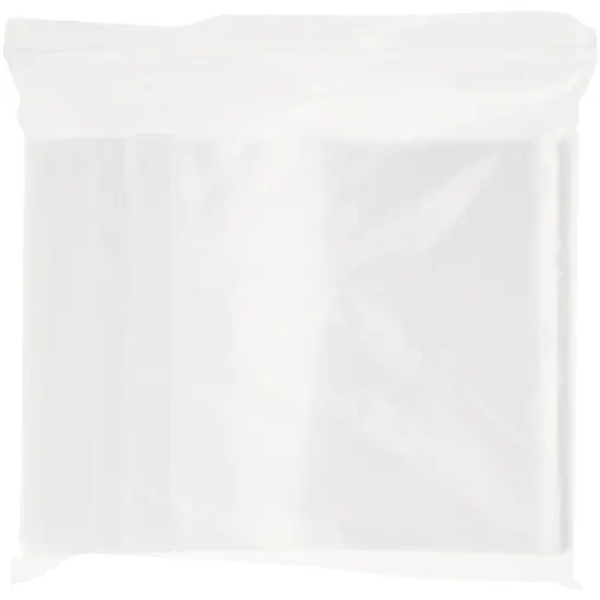 Plymor 8" x 18", 4 Mil Heavy Duty Zipper Reclosable Plastic Bags {4}