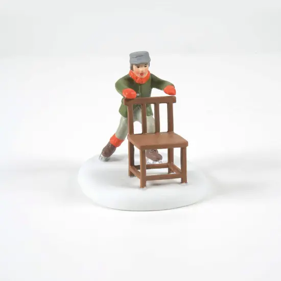 Department 56 Department 56 Christmas In The City Old School Skating Hack Figurine #6011387 Green {4}