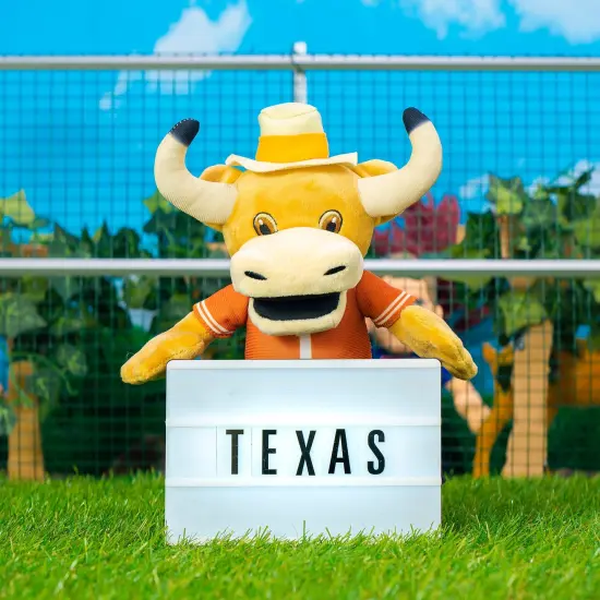 Bleacher Creatures Texas Longhorns Hook 'Em 10" Mascot Plush Figure {2}